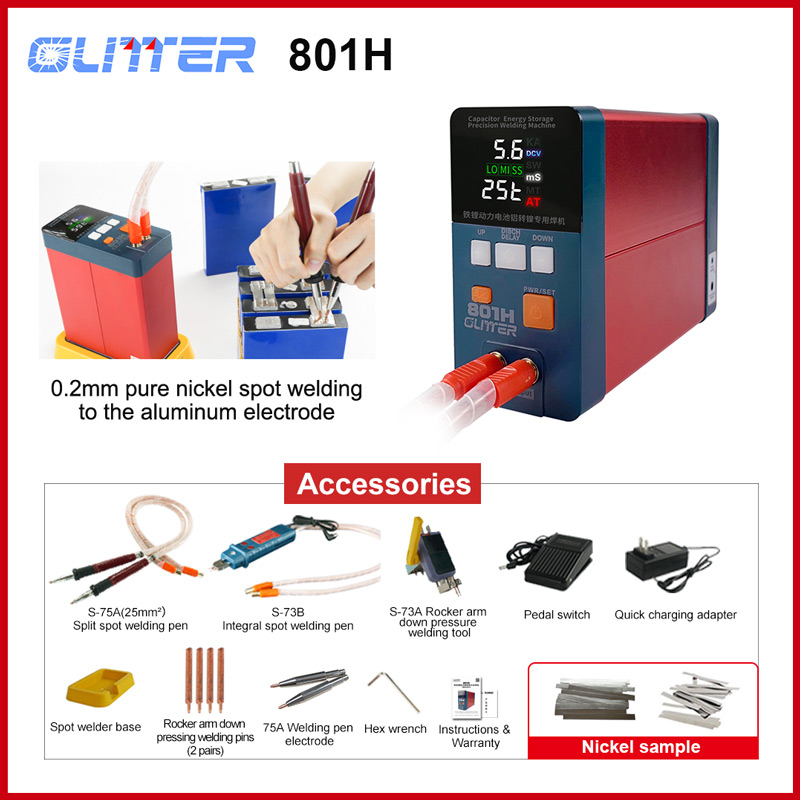 GLITTER SPOT WELDING MACHINE 801H WITH 75B - Image 4